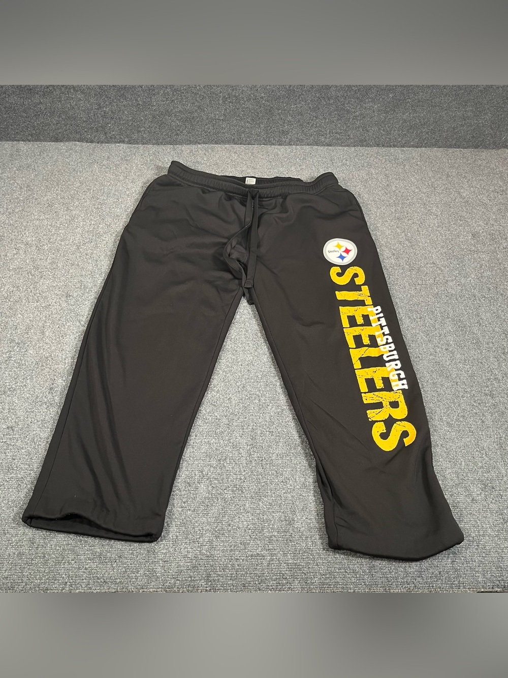 pittsburgh steelers sweatpants Men’s Size Xl Black NFL Athletic Lounge Stretch